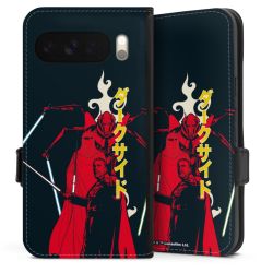 Sideflip with flap black/lateral flap