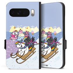 Sideflip mit Lasche schwarz