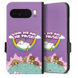 Sideflip mit Lasche schwarz