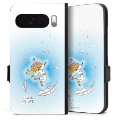 Sideflip mit Lasche schwarz