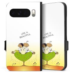 Sideflip mit Lasche schwarz