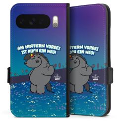 Sideflip mit Lasche schwarz