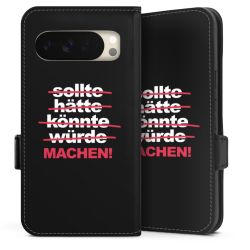 Sideflip mit Lasche schwarz