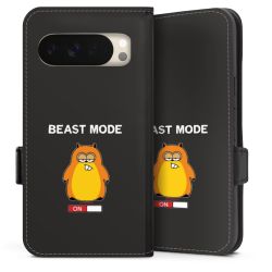 Sideflip mit Lasche schwarz