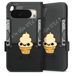 Sideflip mit Lasche schwarz