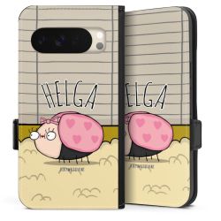 Sideflip mit Lasche schwarz