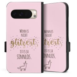 Sideflip mit Lasche schwarz