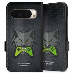 Sideflip mit Lasche schwarz