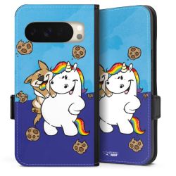 Sideflip mit Lasche schwarz