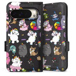 Sideflip mit Lasche schwarz