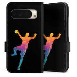 Sideflip mit Lasche schwarz