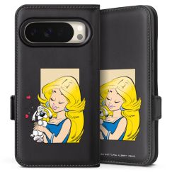 Sideflip mit Lasche schwarz