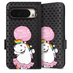 Sideflip mit Lasche schwarz