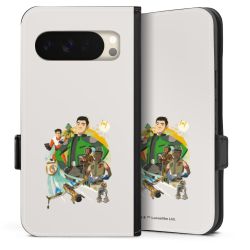 Sideflip mit Lasche schwarz