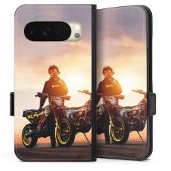 Sideflip mit Lasche schwarz