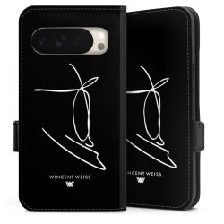 Sideflip mit Lasche schwarz