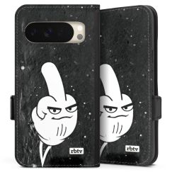 Sideflip mit Lasche schwarz