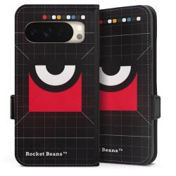 Sideflip mit Lasche schwarz