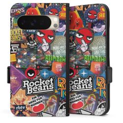 Sideflip mit Lasche schwarz