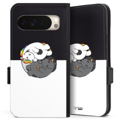 Sideflip mit Lasche schwarz