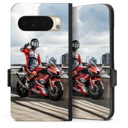 Sideflip mit Lasche schwarz