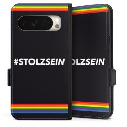 Sideflip mit Lasche schwarz