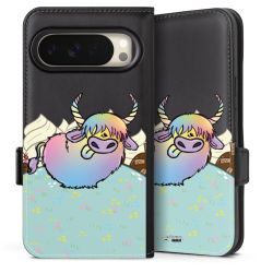 Sideflip mit Lasche schwarz