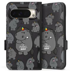 Sideflip mit Lasche schwarz