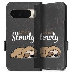 Just Do It Slowly Sloth Grey