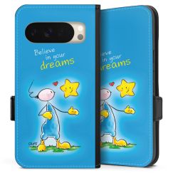 Sideflip mit Lasche schwarz