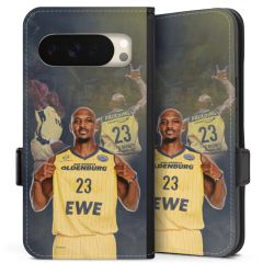 Sideflip mit Lasche schwarz