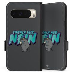 Sideflip mit Lasche schwarz