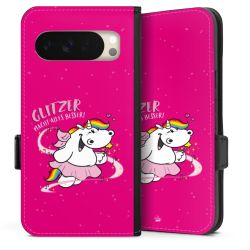 Sideflip mit Lasche schwarz