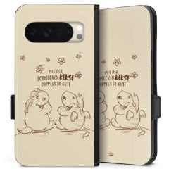 Sideflip mit Lasche schwarz