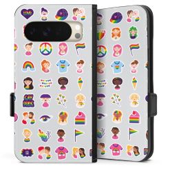 Sideflip with flap black/lateral flap