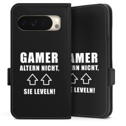 Sideflip mit Lasche schwarz