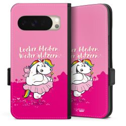 Sideflip mit Lasche schwarz