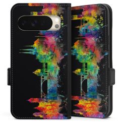 Sideflip with flap black/lateral flap