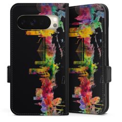 Sideflip with flap black/lateral flap