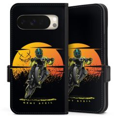 Sideflip mit Lasche schwarz