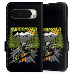 Sideflip mit Lasche schwarz