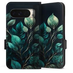 Eukalyptus dunkler Hintergrund