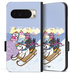 Sideflip mit Lasche schwarz