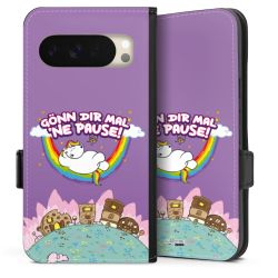 Sideflip mit Lasche schwarz