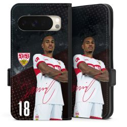 Sideflip mit Lasche schwarz