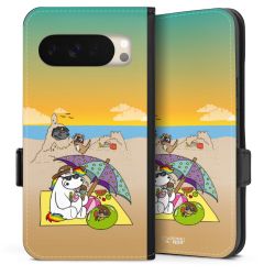 Sideflip mit Lasche schwarz