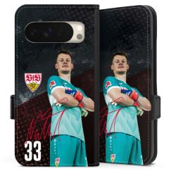 Sideflip mit Lasche schwarz