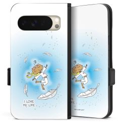 Sideflip mit Lasche schwarz