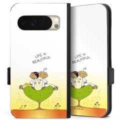 Sideflip mit Lasche schwarz