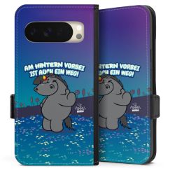 Sideflip mit Lasche schwarz